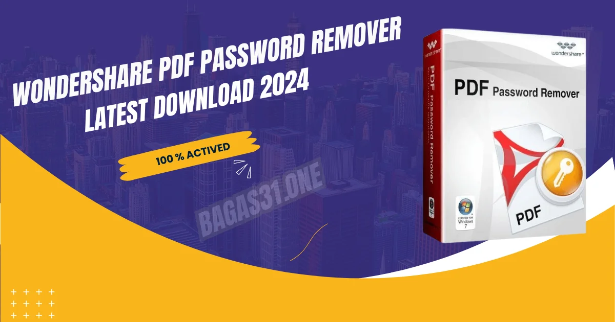 Wondershare pdf Password Remover