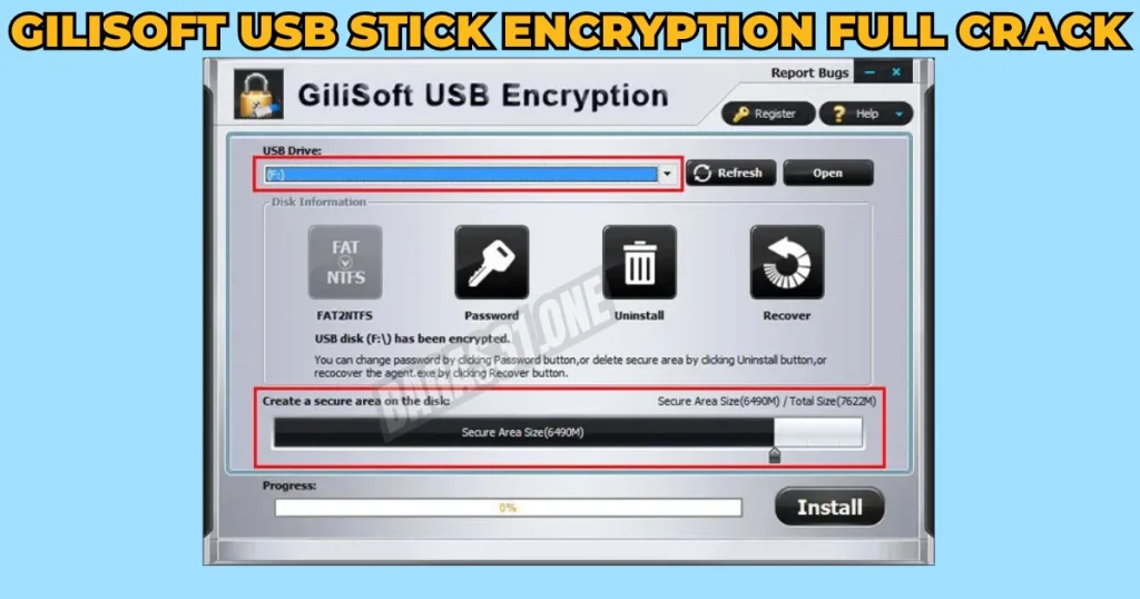 GiliSoft USB Stick Encryption Latest Version Download 2024