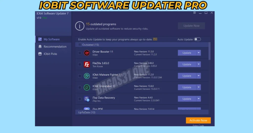 IObit Software Updater Pro Terbaru version 2024
